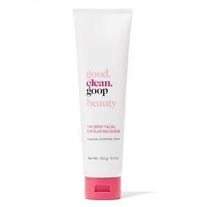Good. Clean. Goop Body Facial Exfoliating Scrub – White & Pink